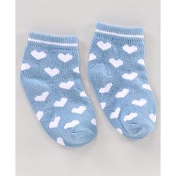 Cutewalk By Babyhug Anti Bacterial Ankle Length Socks Multi Design Pack Of 3 - Multicolour