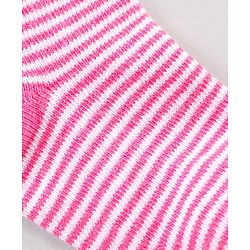 Cutewalk By Babyhug Anti Bacterial Ankle Length Socks Multi Design Pack Of 3 - Multicolour