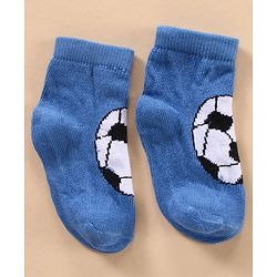 Cute Walk by Babyhug Cotton Knit Regular Length Antibacterial Socks Sports Design Pack of 7 - Multicolour