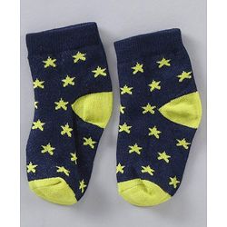 Cute Walk by Babyhug Ankle Length Anti-Bacterial Socks Multi Pattern Pack Of 5 - Multicolour