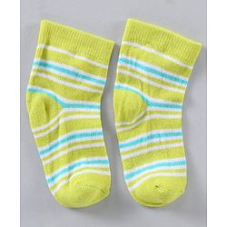 Cute Walk by Babyhug Ankle Length Anti-Bacterial Socks Multi Pattern Pack Of 5 - Multicolour