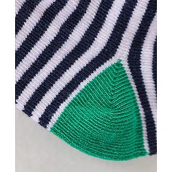 Cute Walk by Babyhug Ankle Length Antibacterial Socks Multi Design Pack Of 5 - Multicolor