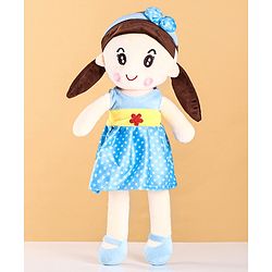 Babyhug Premium Elle Candy Doll | Cuddle and Huggable Soft Toy with Removable and  Washable Dress | Plush Toy Safe and Fun Gift for Kids | BIS Certified | Spark Imaginative Play | Blue-Height 45 cm