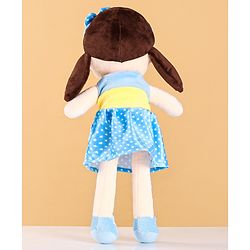 Babyhug Premium Elle Candy Doll | Cuddle and Huggable Soft Toy with Removable and  Washable Dress | Plush Toy Safe and Fun Gift for Kids | BIS Certified | Spark Imaginative Play | Blue-Height 45 cm