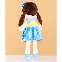 Babyhug Premium Elle Candy Doll | Cuddle and Huggable Soft Toy with Removable and  Washable Dress | Plush Toy Safe and Fun Gift for Kids | BIS Certified | Spark Imaginative Play | Blue-Height 45 cm