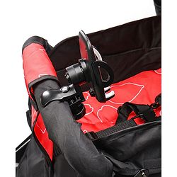 Babyhug Stroller Phone Holder - Black| Easy to Install| 360-Degree Rotatable