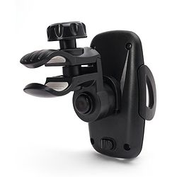 Babyhug Stroller Phone Holder - Black| Easy to Install| 360-Degree Rotatable