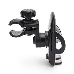 Babyhug Stroller Phone Holder - Black| Easy to Install| 360-Degree Rotatable