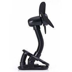 Babyhug Stroller Fan With Foam Blades - Black