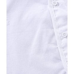 Babyhug Sleeveless 100% Cotton Jhablas Pack Of 5 - White
