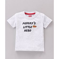 Babyhug Half Sleeves T-Shirts Multi Print Pack Of 5 - Multicolor