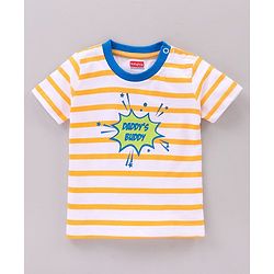 Babyhug Half Sleeves T-Shirts Multi Print Pack Of 5 - Multicolor
