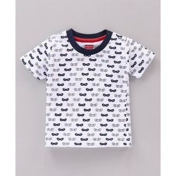 Babyhug Half Sleeves T-Shirts Multi Print Pack Of 5 - Multicolor