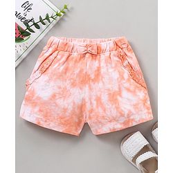 Babyhug Knee Length Shorts - Rust