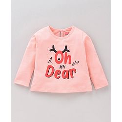 Babyhug Full Sleeves Tops With Graphics Print Pack Of 3 - Multicolor