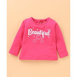Babyhug Full Sleeves T-Shirts Text Print Pack of 5 - Multicolor