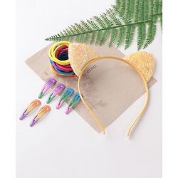 Babyhug Free Size Hair Accessories Combo Set - Multicolor