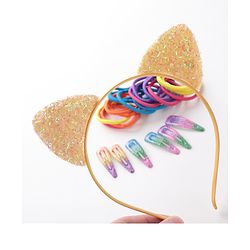 Babyhug Free Size Hair Accessories Combo Set - Multicolor
