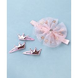 Babyhug Free Size Hair Accessories Combo Set - Pink