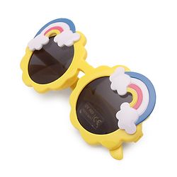 Babyhug  Cloud and Rainbow Shaped Sunglasses - Yellow