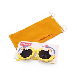 Babyhug  Cloud and Rainbow Shaped Sunglasses - Yellow
