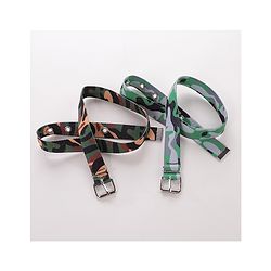 Babyhug Camouflage Belts Pack Of 2 - Multicolour
