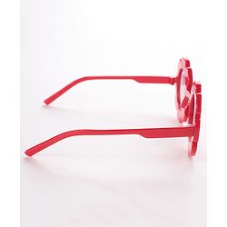 Babyhug Flower Shaped Sunglasses  - Red