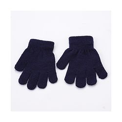 Babyhug Woollen Cap Gloves With Muffler Multicolour - Cap Diameter 8.5 cm
