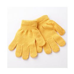 Babyhug Woollen Cap Gloves With Muffler - Yellow