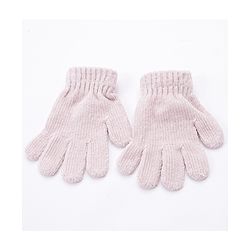 Babyhug Woollen Cap Muffler & Hand Gloves Off White - Diameter 12 cm