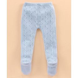 Babyhug Footed Bootie Leggings - Grey