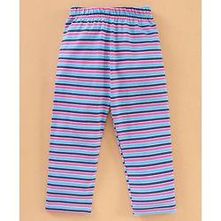 Babyhug Cotton Knit Full Sleeves Text Print Night Suit Pack of 2 - Multicolour