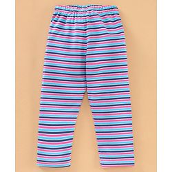 Babyhug Cotton Knit Full Sleeves Text Print Night Suit Pack of 2 - Multicolour