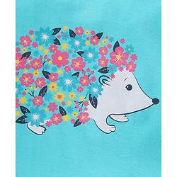 Babyhug Cotton Knit Full Sleeves Text Print Night Suit Pack of 2 - Multicolour