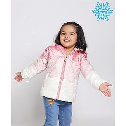 Babyhug Full Sleeves Hooded Jacket - Pink