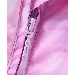 Babyhug Full Sleeves Hooded Fashion Heavy Winter Printed Jacket - Pink