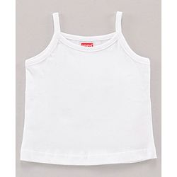 Babyhug 100% Cotton Sleeveless Slips Pack of 3 - White
