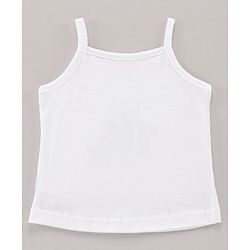 Babyhug 100% Cotton Sleeveless Slips Pack of 3 - White