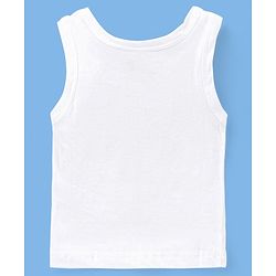 Babyhug 100% Cotton Sleeveless Sando Pack of 3 - White