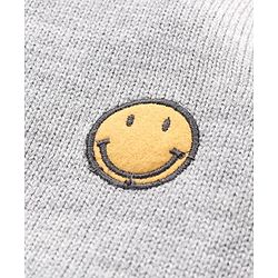 Babyhug Full Sleeves Sweater Color Block Print - Grey