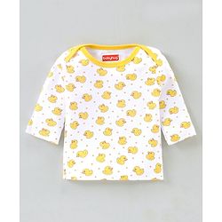 Babyhug 100% Cotton Clothing Gift Set Car Print Pack of 6 - Blue