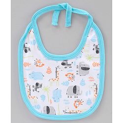 Babyhug 100% Cotton Clothing Gift Set Car Print Pack of 6 - Blue