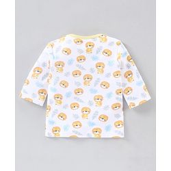 Babyhug 100% Cotton Clothing Gift Set Elephant Print Pack of 8 - Blue