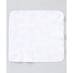 Babyhug 100% Cotton Clothing Gift Set Elephant Print Pack of 8 - Blue