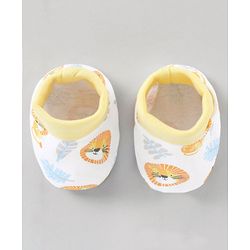 Babyhug 100% Cotton Clothing Gift Set Elephant Print Pack of 8 - Blue