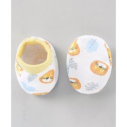 Babyhug 100% Cotton Clothing Gift Set Elephant Print Pack of 8 - Blue
