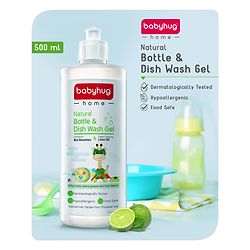 Babyhug Home Natural Dishwash Gel - 500 ml