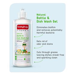 Babyhug Home Natural Dishwash Gel - 500 ml
