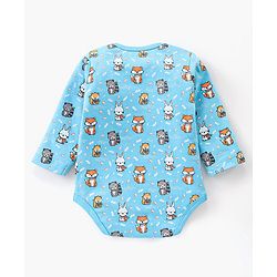 Babyhug 100% Cotton Full Sleeves Onesie Pack of 7 - Multicolor
