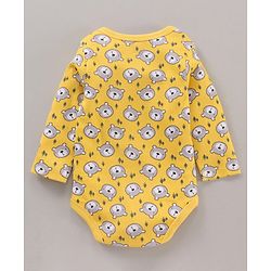 Babyhug 100% Cotton Full Sleeves Onesies Multi Print Pack of 3 - Multicolour